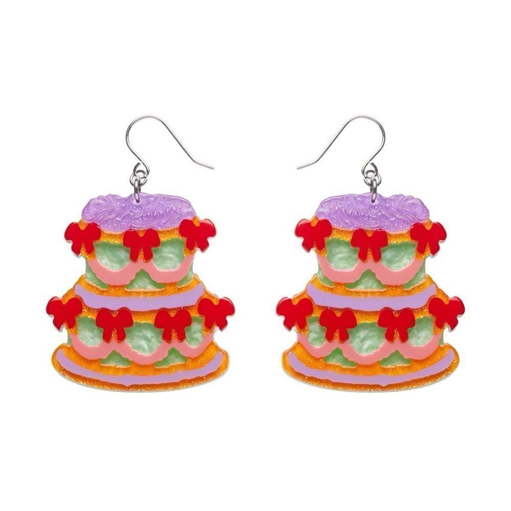 Erstwilder X KATHERINE SABBATH VJNTAGE CAKE earrings